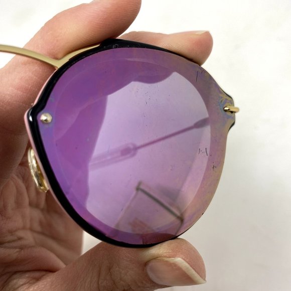 Sunglasses Christian Dior 2434 Light Pink Mirrored Shades 80s Christian Dior Pink Mirrored Lens Sunglasses